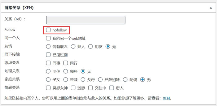 nofollow